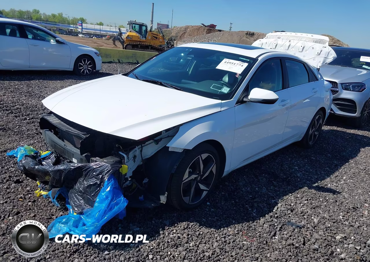 2023 Hyundai Elantra Hybrid Limited VIN:KMHLN4AJ1PU075463 - 2