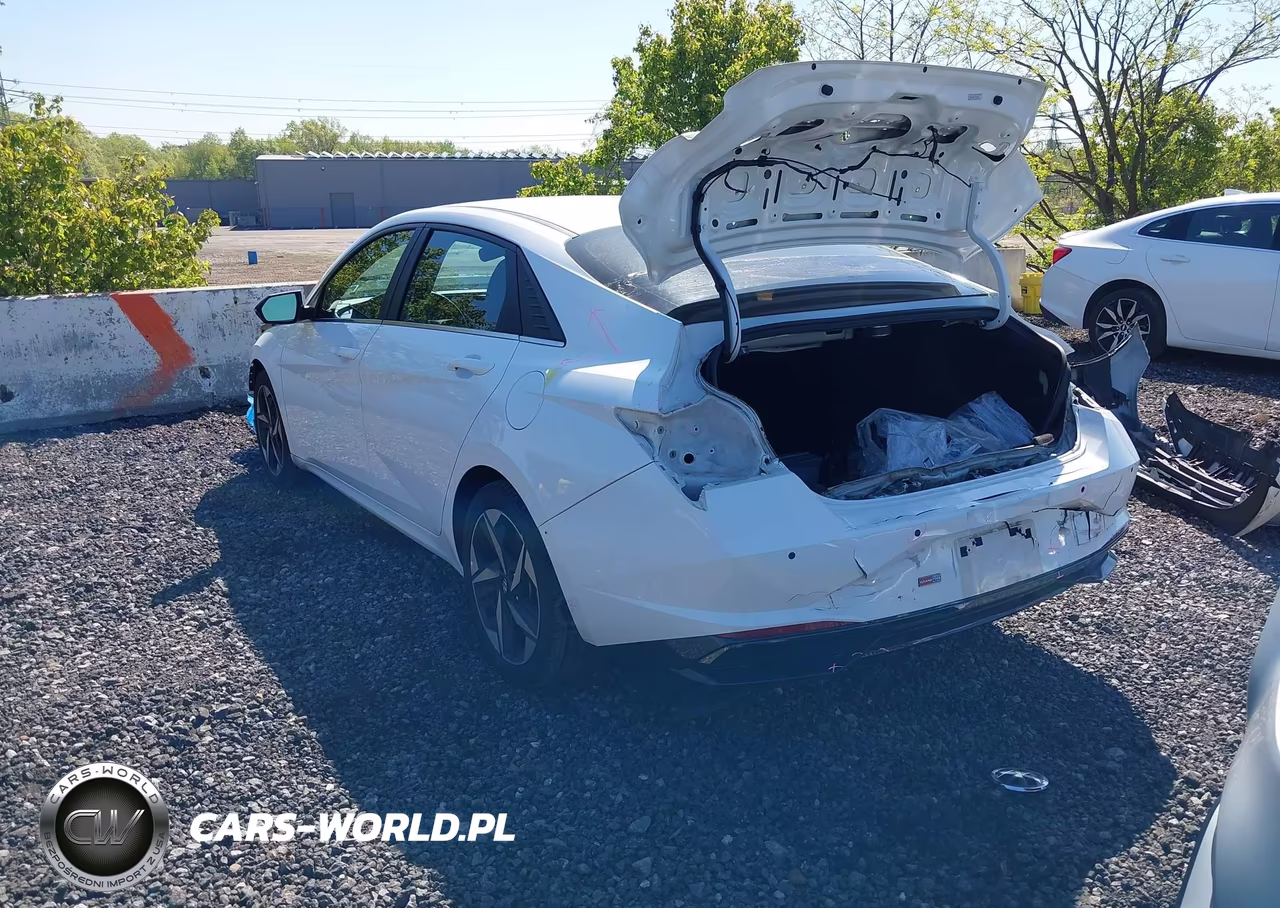 2023 Hyundai Elantra Hybrid Limited VIN:KMHLN4AJ1PU075463 - 3