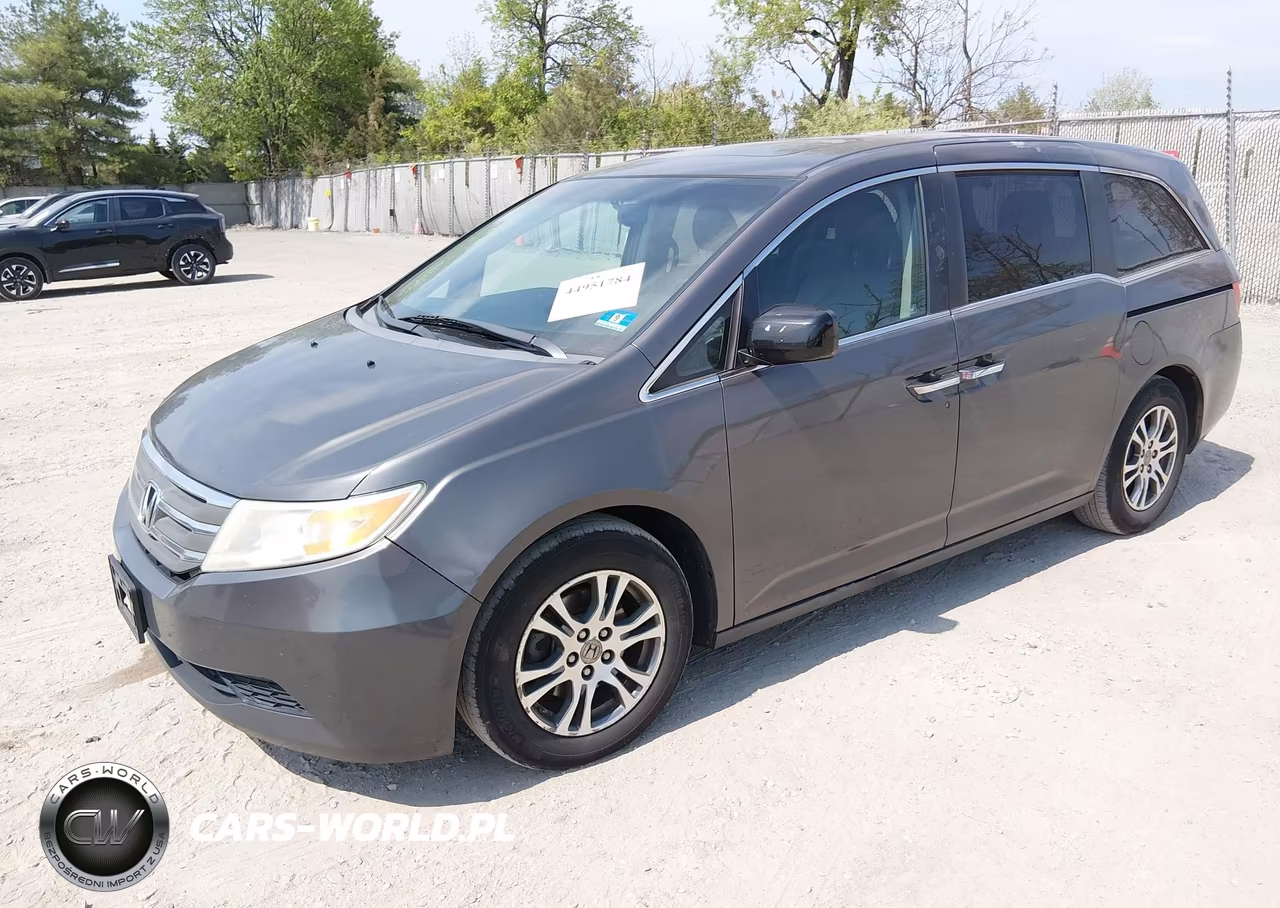 2012 Honda Odyssey Ex-L VIN:5FNRL5H62CB126855 - 2