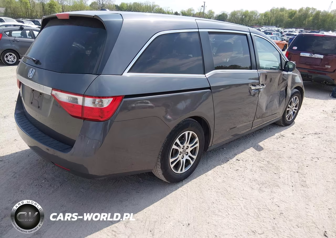 2012 Honda Odyssey Ex-L VIN:5FNRL5H62CB126855 - 4