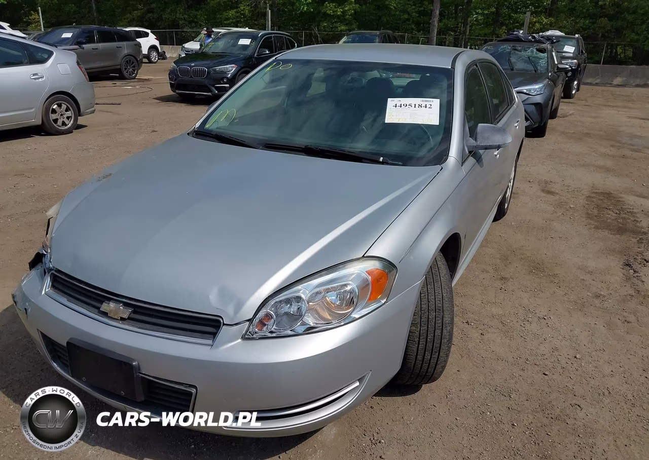 2009 Chevrolet Impala Ls VIN:2G1WB57K691205423 - 2