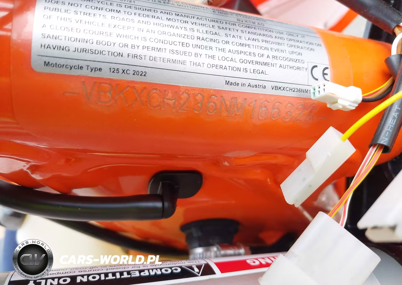 2022 Ktm 125 Xc VIN:VBKXCH236NM166324 - 10