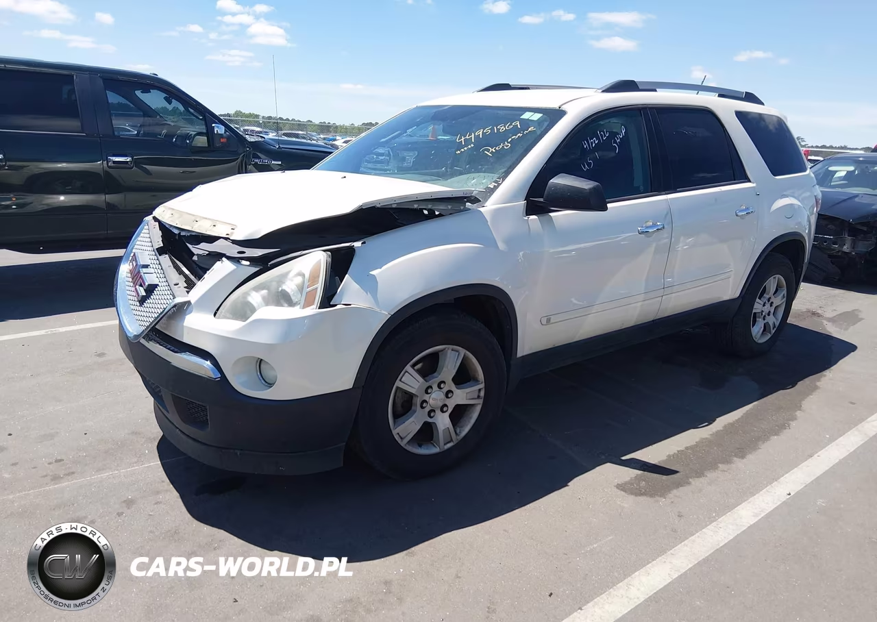2010 GMC Acadia Sle VIN:1GKLRLED6AJ166944 - 2