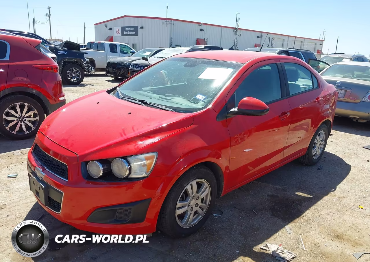 2012 Chevrolet Sonic 2Ls VIN:1G1JA5SH2C4199396 - 2