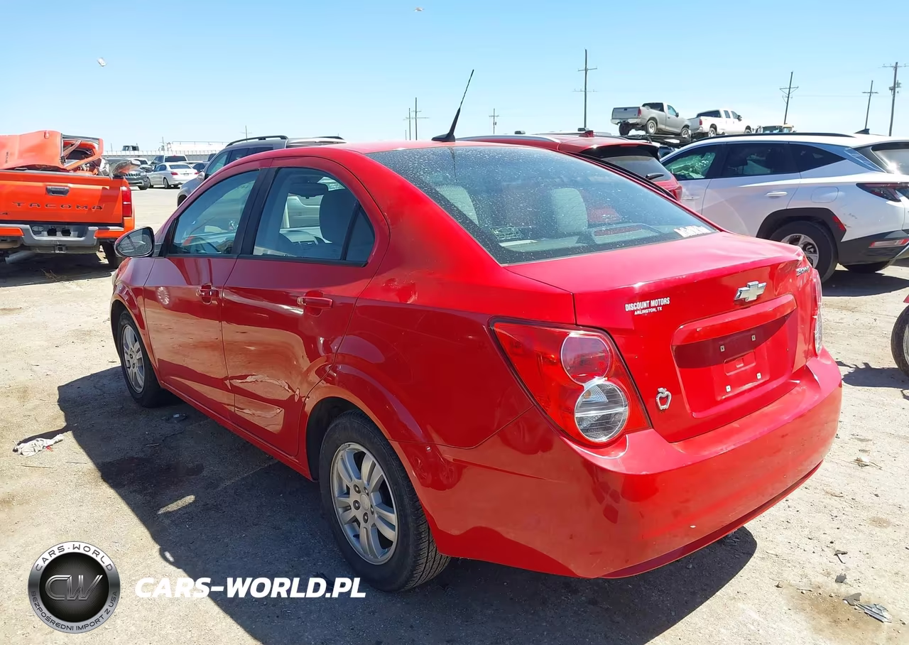 2012 Chevrolet Sonic 2Ls VIN:1G1JA5SH2C4199396 - 3