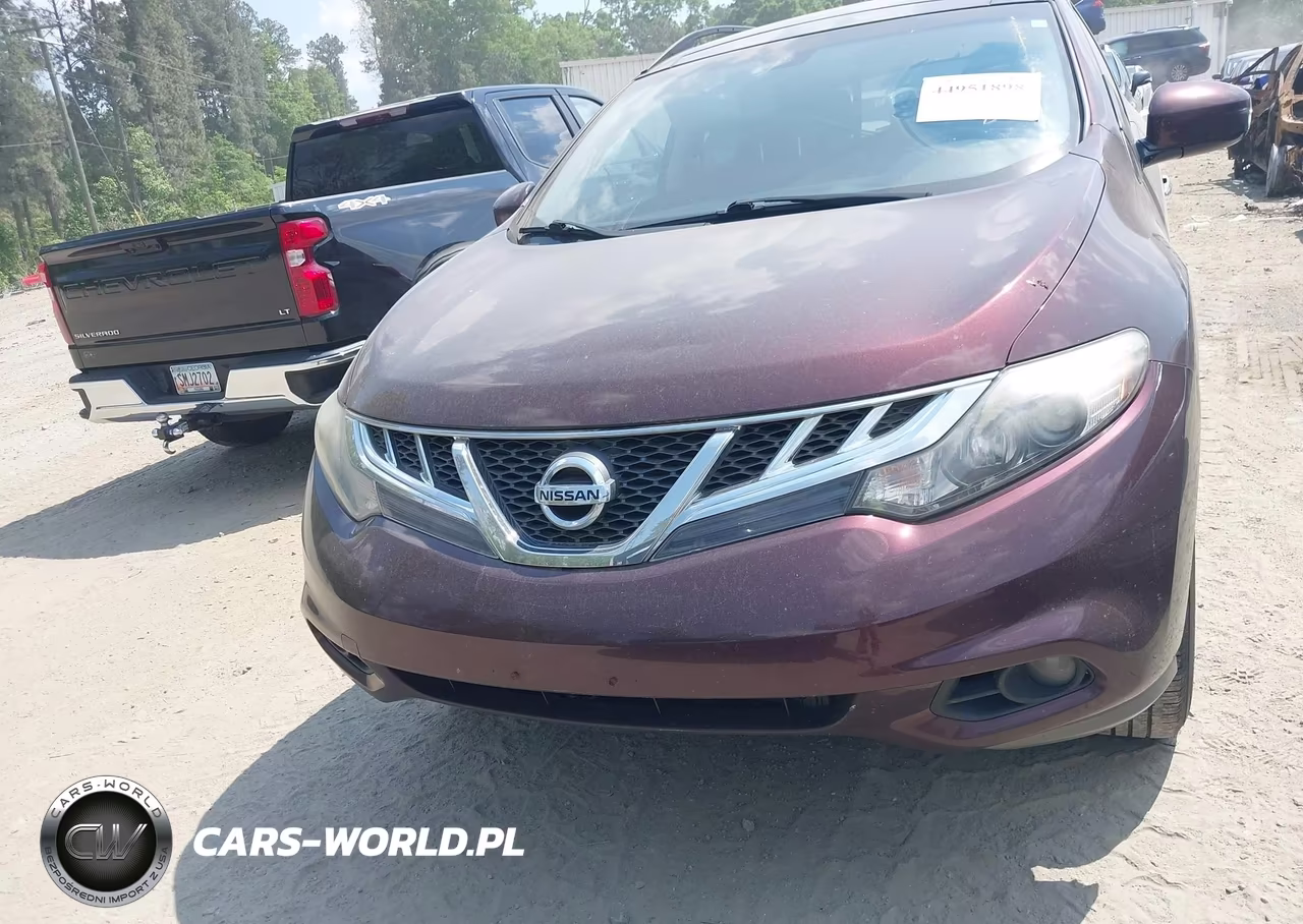 2014 Nissan Murano Sl VIN:JN8AZ1MW3EW522287 - 12