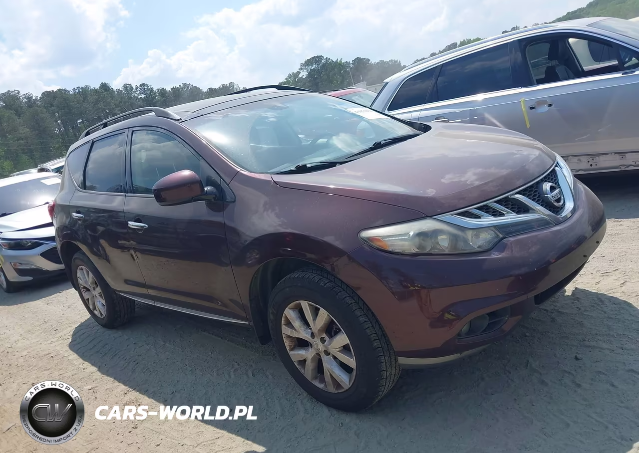 2014 Nissan Murano Sl VIN:JN8AZ1MW3EW522287 - 13