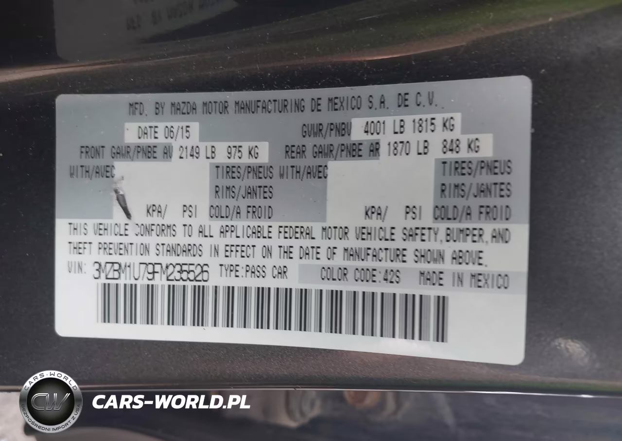 2015 Mazda Mazda3 I Sport VIN:3MZBM1U79FM235526 - 9