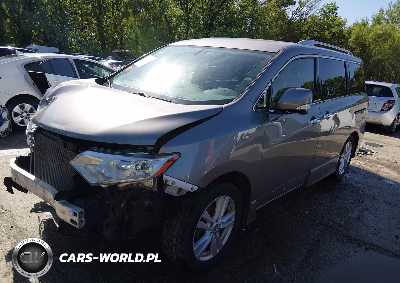 2013 Nissan Quest Sl VIN:JN8AE2KP8D9064692 - 2