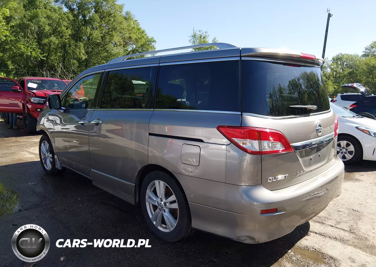 2013 Nissan Quest Sl VIN:JN8AE2KP8D9064692 - 3