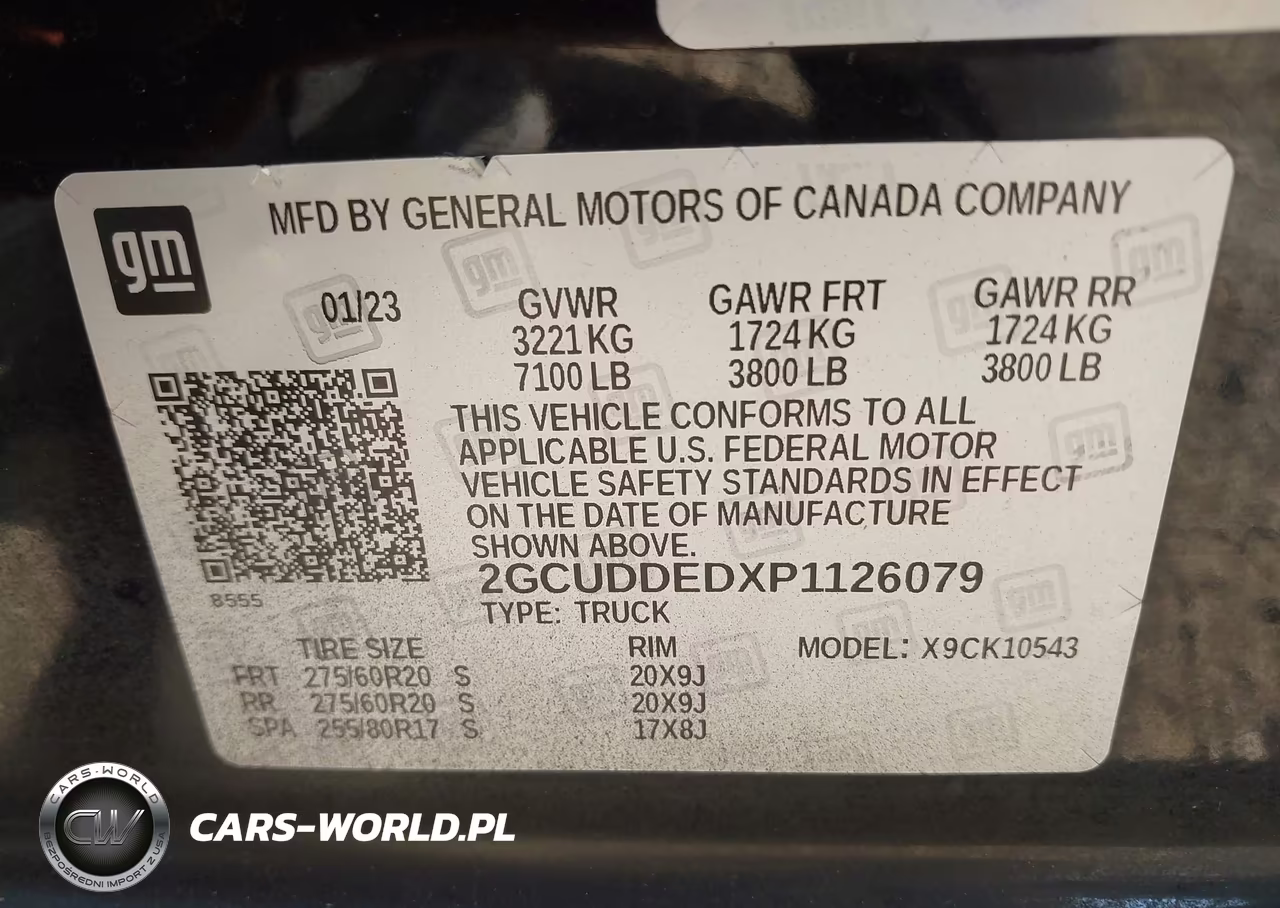 2023 Chevrolet Silverado 1500 4Wd Standard Bed Lt VIN:2GCUDDEDXP1126079 - 9