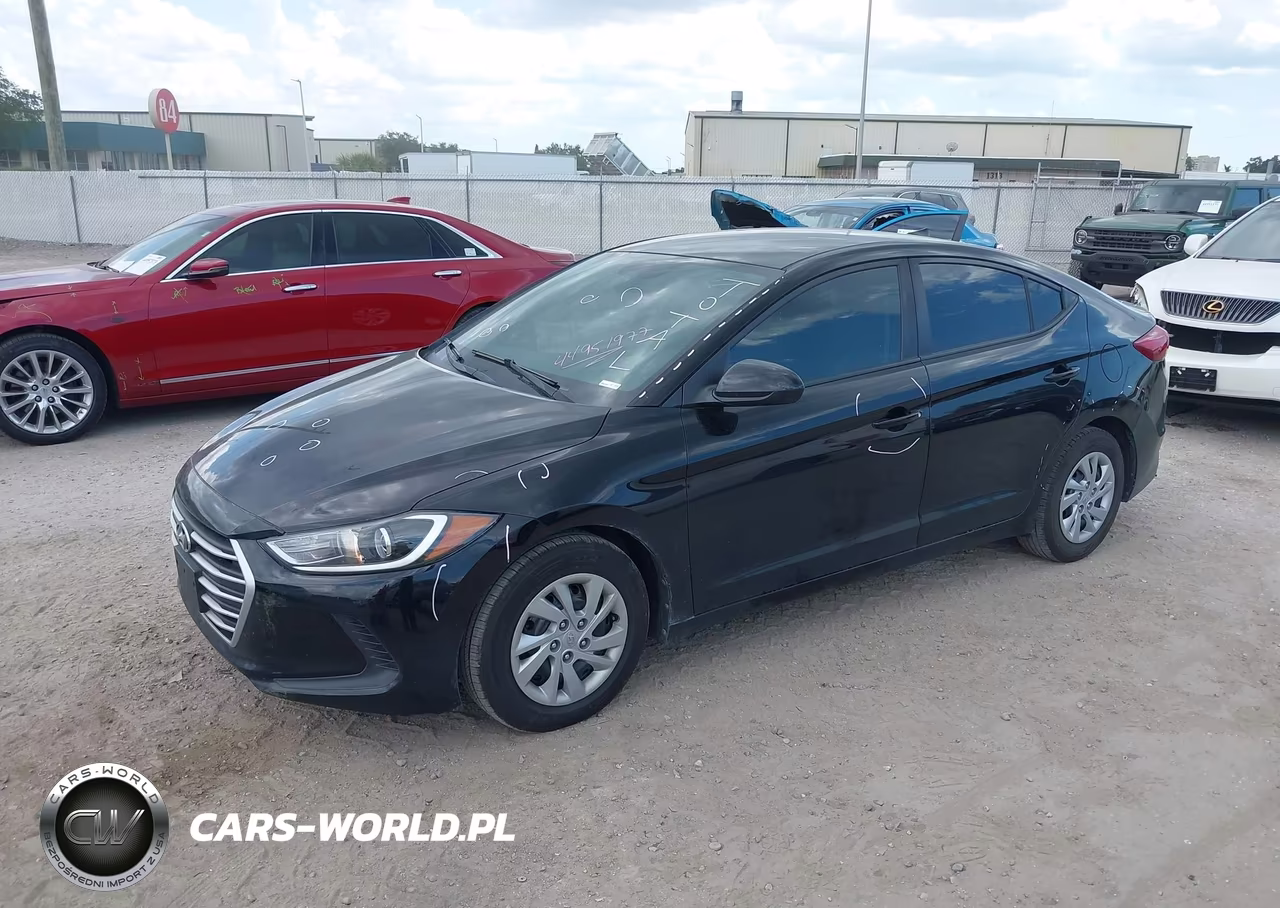 2017 Hyundai Elantra Se VIN:KMHD74LF0HU325803 - 2