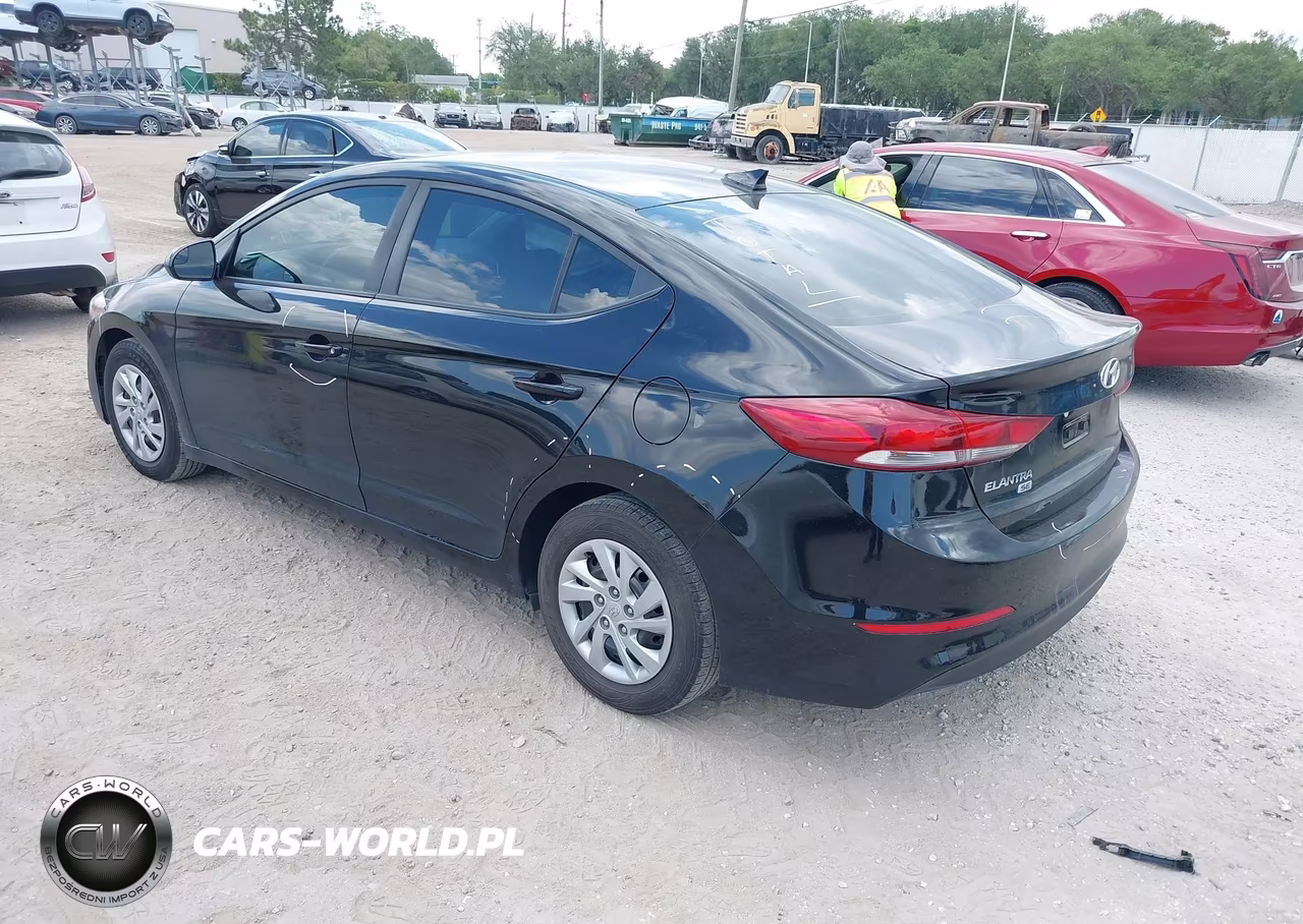 2017 Hyundai Elantra Se VIN:KMHD74LF0HU325803 - 3