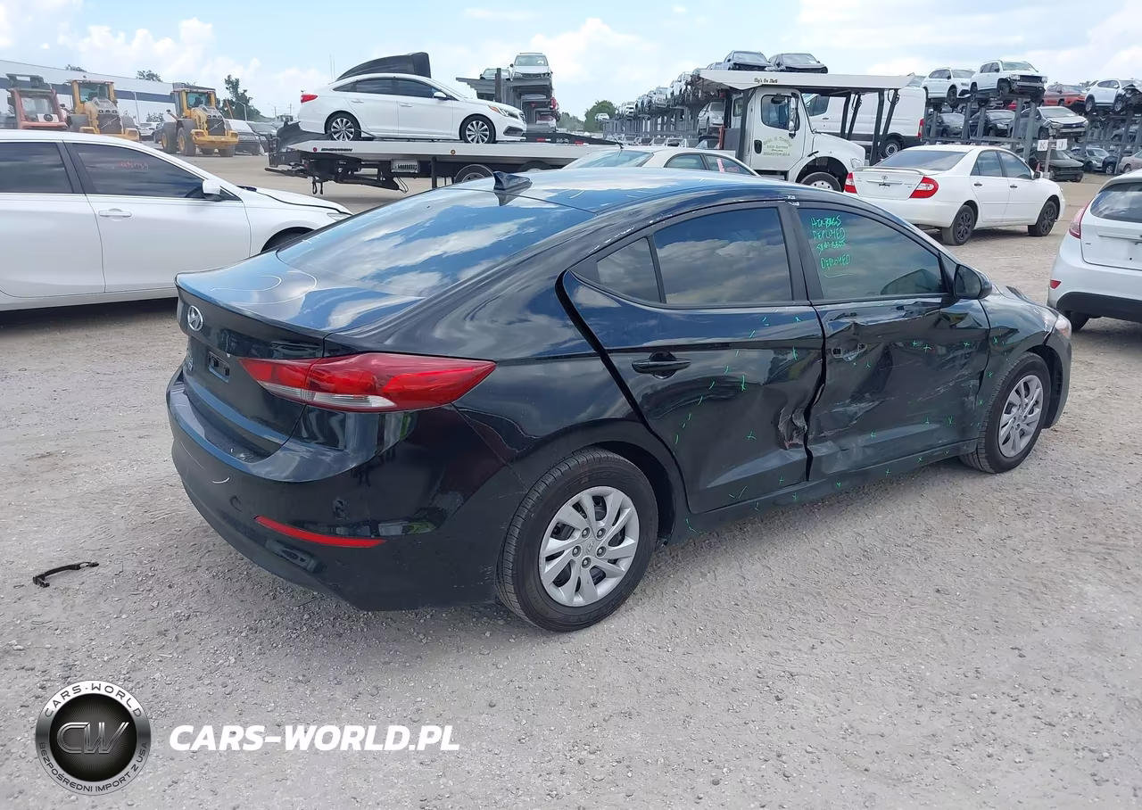 2017 Hyundai Elantra Se VIN:KMHD74LF0HU325803 - 4