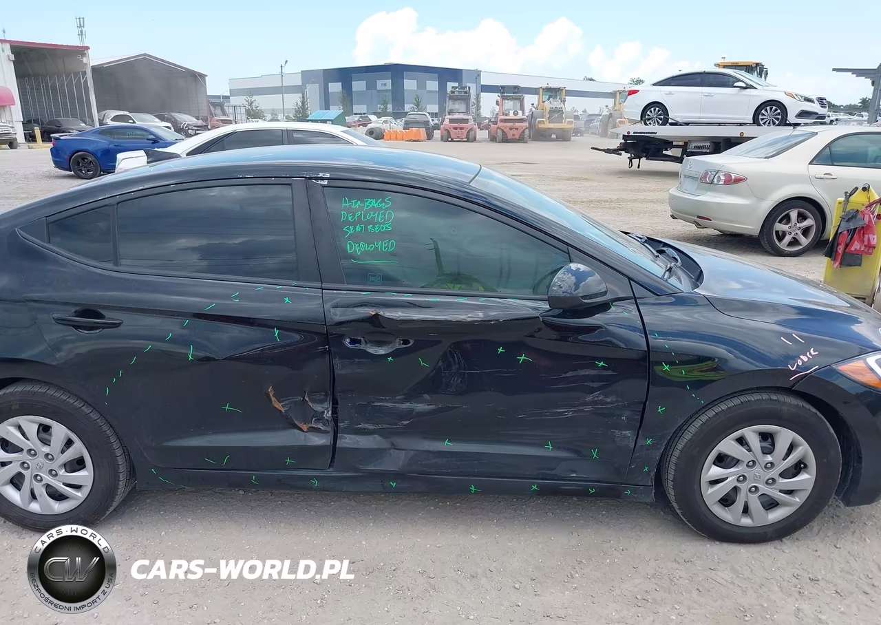 2017 Hyundai Elantra Se VIN:KMHD74LF0HU325803 - 6