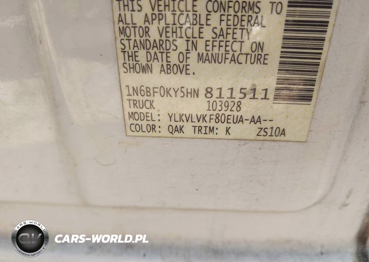 2017 Nissan Nv Cargo Nv2500 Hd Sl V6 VIN:1N6BF0KY5HN811511 - 9