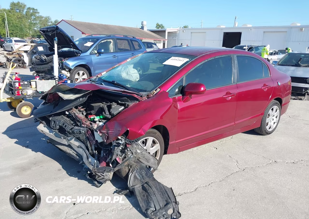 2009 Honda Civic Lx VIN:19XFA16529E030234 - 2