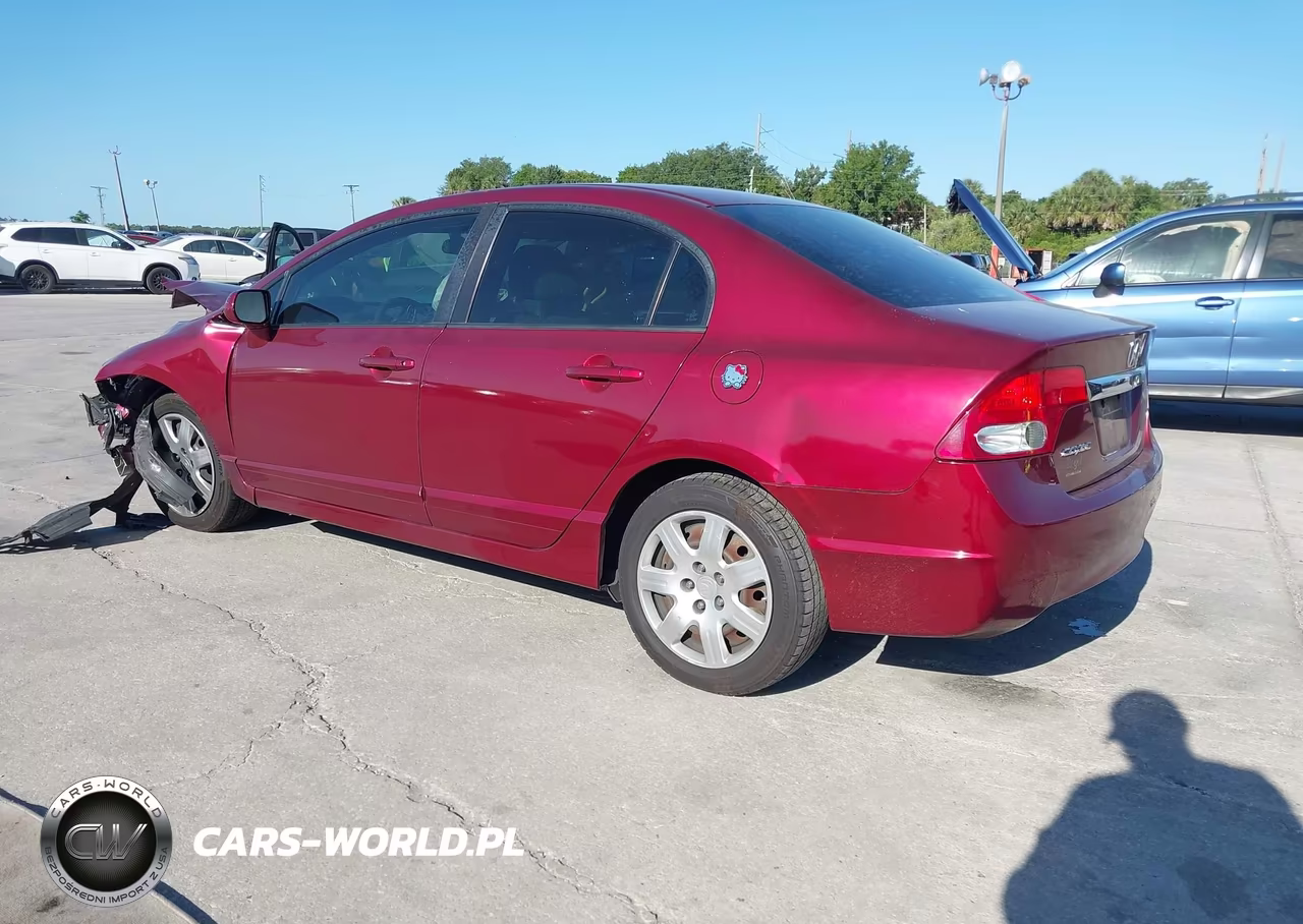 2009 Honda Civic Lx VIN:19XFA16529E030234 - 3