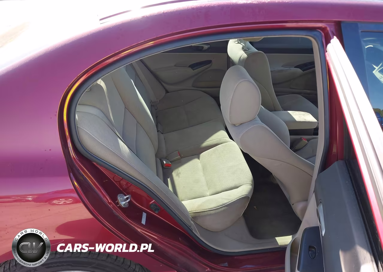 2009 Honda Civic Lx VIN:19XFA16529E030234 - 8