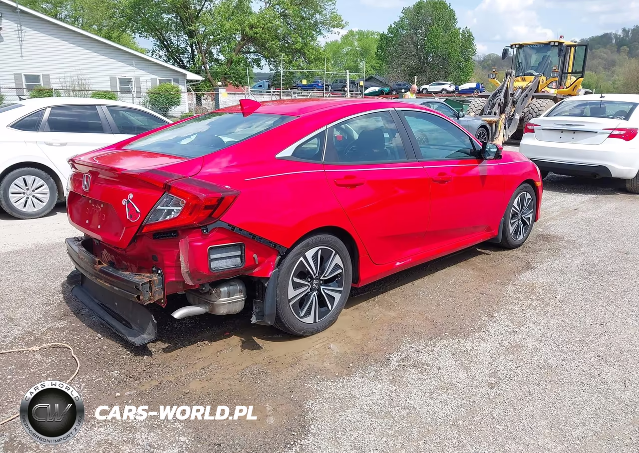 2018 Honda Civic Ex-T VIN:2HGFC1F32JH642047 - 4
