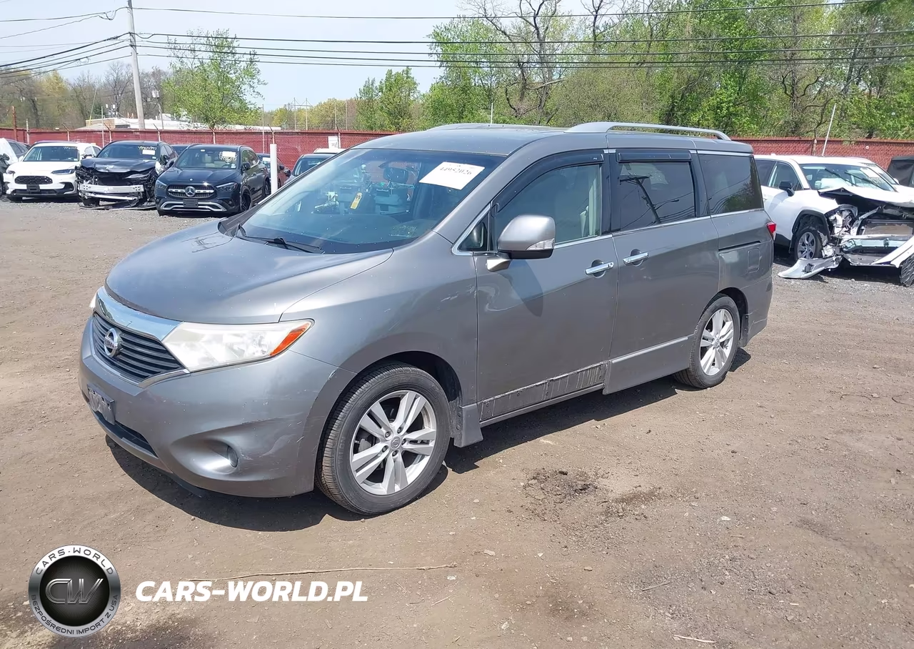 2011 Nissan Quest Sl VIN:JN8AE2KP9B9004532 - 2