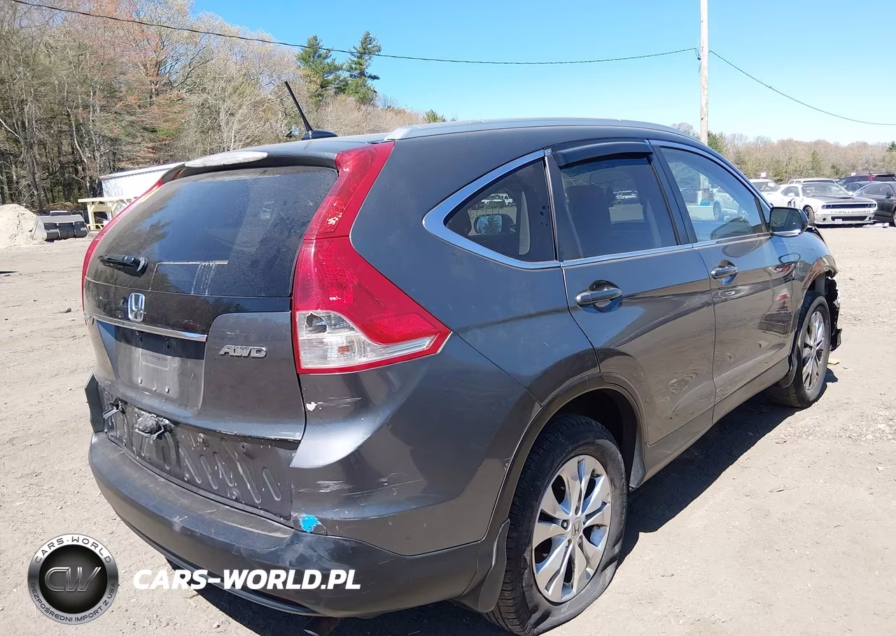 2013 Honda Cr-V Ex-L VIN:5J6RM3H77DL018296 - 4