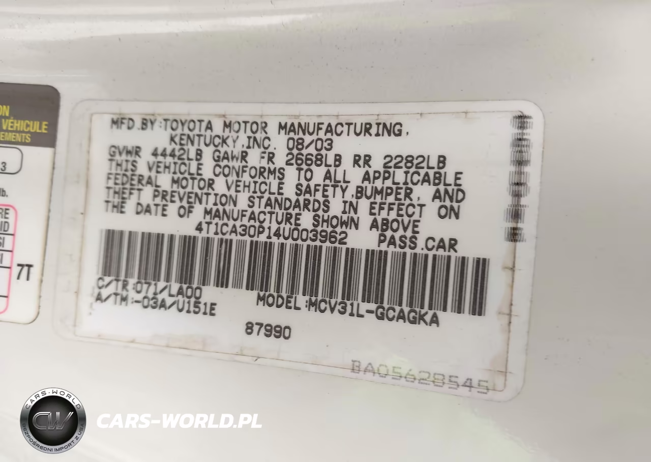 2004 Toyota Camry Solara Sle V6 VIN:4T1CA30P14U003962 - 9