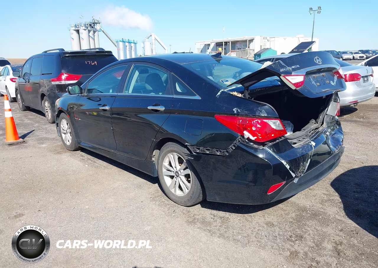 2014 Hyundai Sonata Gls VIN:5NPEB4AC0EH842492 - 3