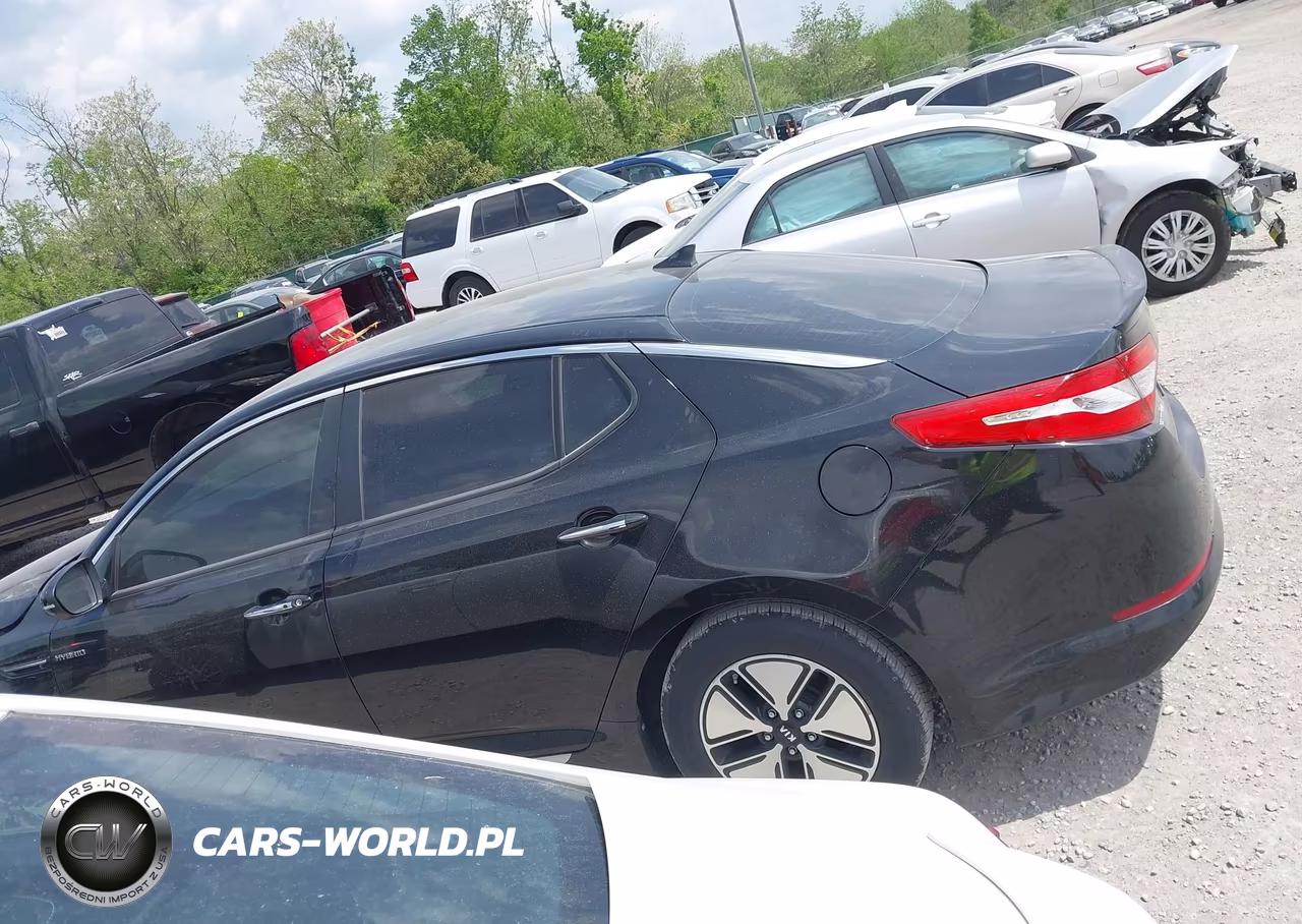 2013 Kia Optima Hybrid Lx VIN:KNAGM4AD1D5061617 - 14