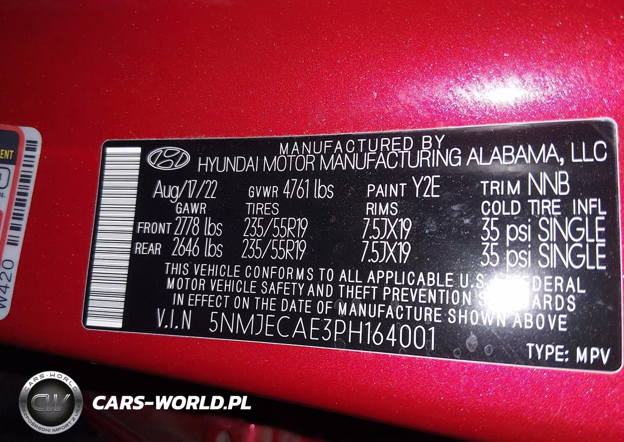 2023 Hyundai Tucson Limited VIN:5NMJECAE3PH164001 - 9