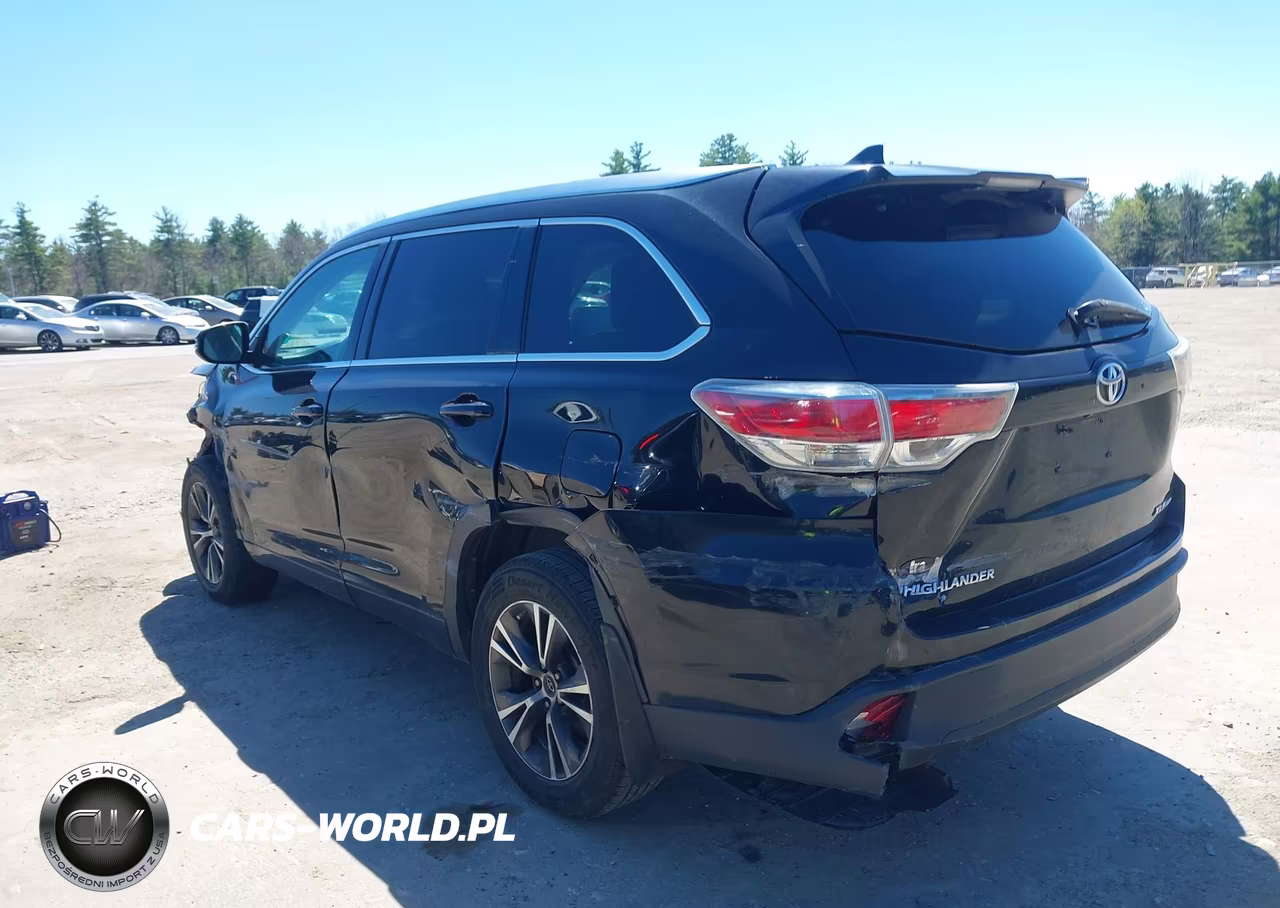 2016 Toyota Highlander Xle V6 VIN:5TDJKRFH3GS256270 - 18