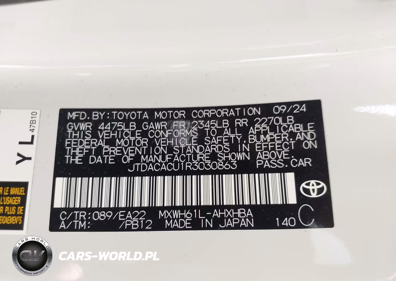 2024 Toyota Prius Prime Xse Premium VIN:JTDACACU1R3030863 - 9
