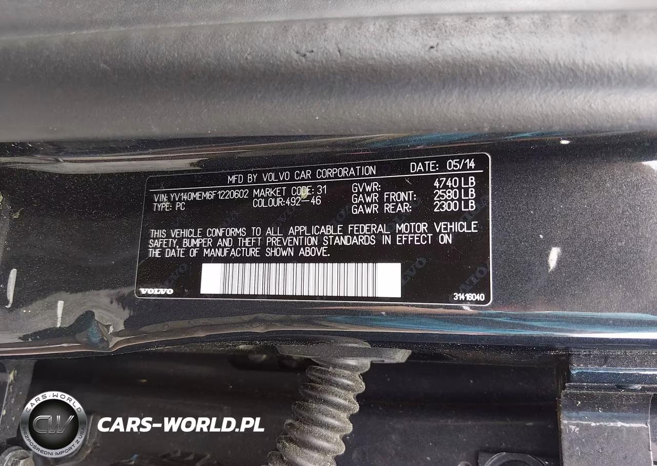 2015 Volvo V60 T5 Platinum VIN:YV140MEM6F1220602 - 9