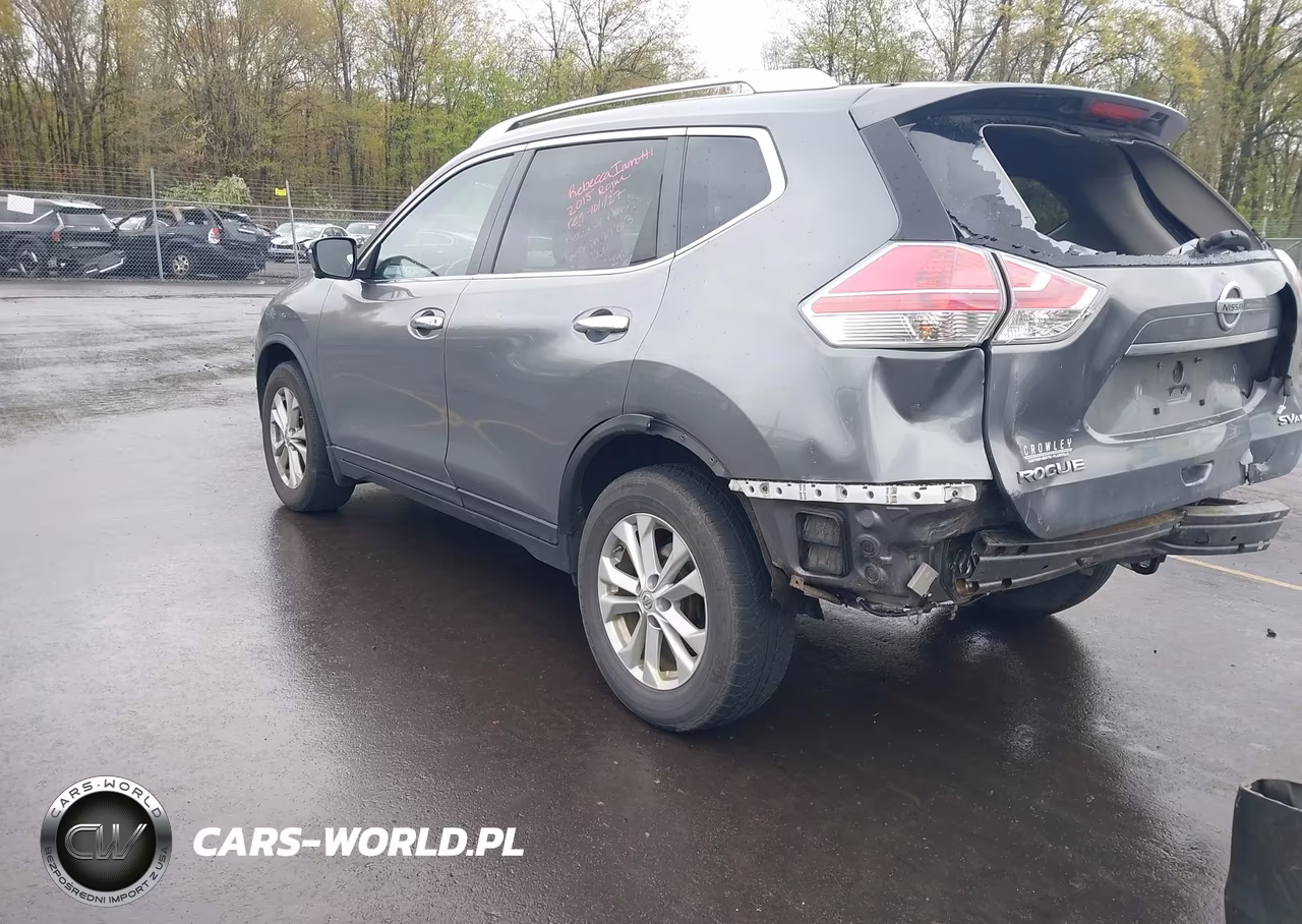 2015 Nissan Rogue Sv VIN:KNMAT2MV4FP550458 - 3