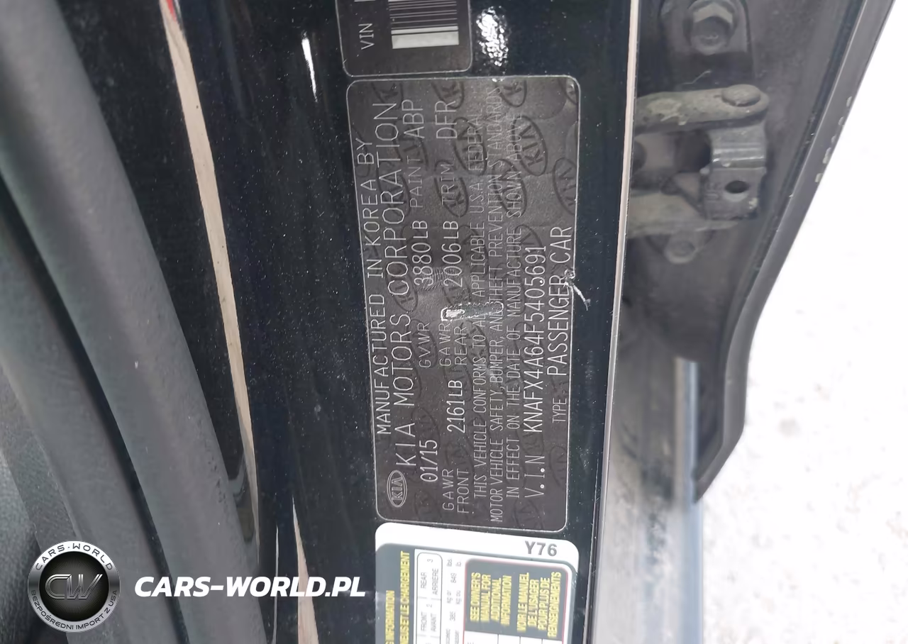 2015 Kia Forte Lx VIN:KNAFX4A64F5405691 - 9