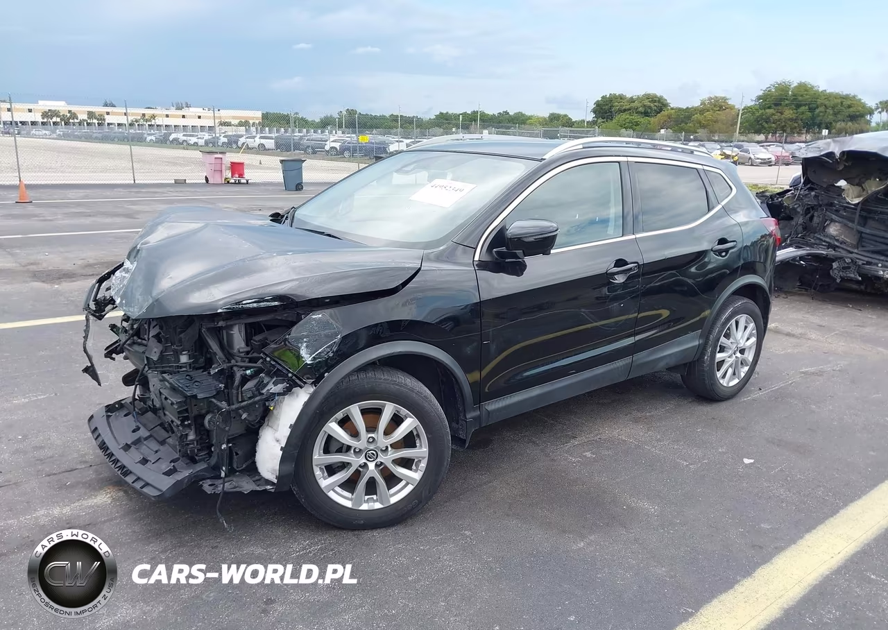 2020 Nissan Rogue Sport Sv Fwd Xtronic Cvt VIN:JN1BJ1CVXLW268092 - 2