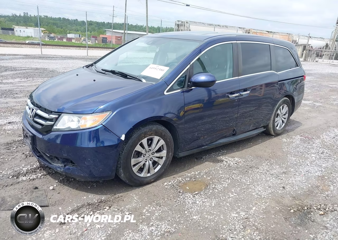2016 Honda Odyssey Ex-L VIN:5FNRL5H60GB124155 - 2