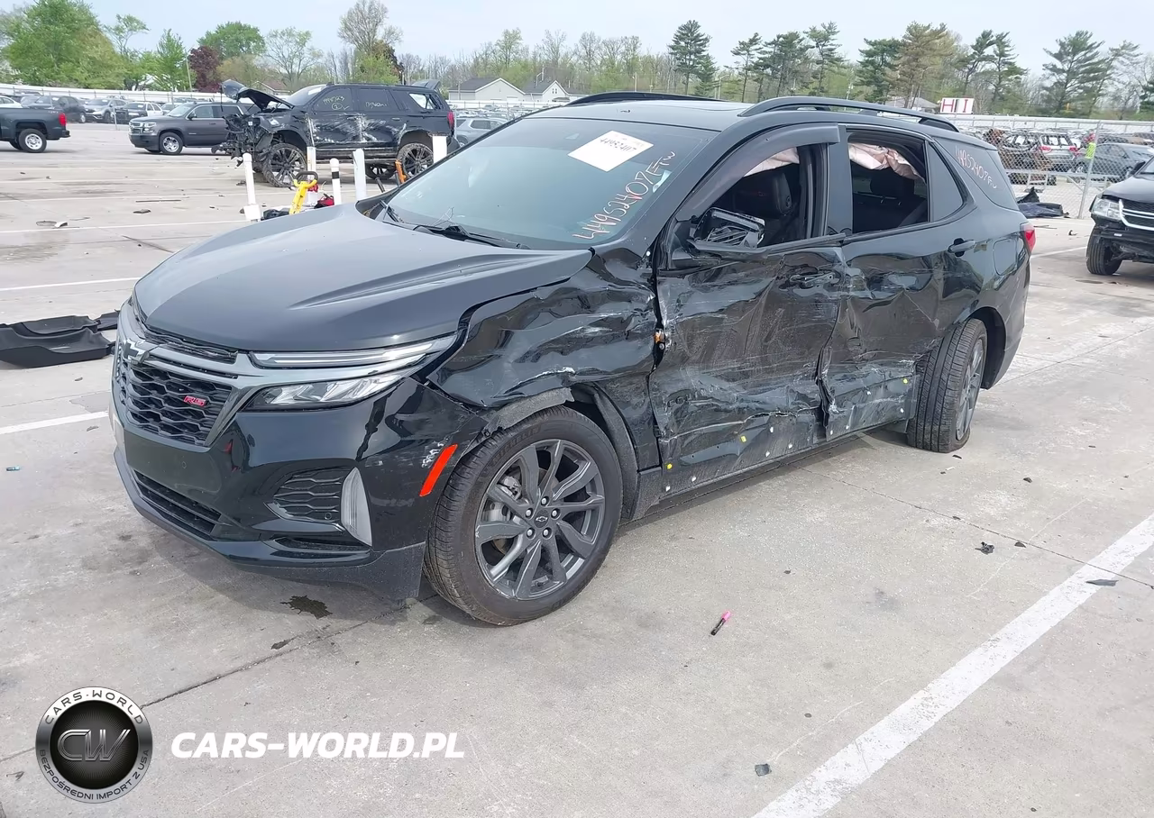 2022 Chevrolet Equinox Awd Rs VIN:2GNAXWEV7N6155142 - 2