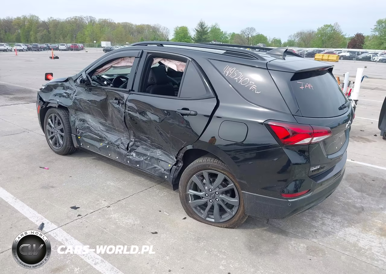 2022 Chevrolet Equinox Awd Rs VIN:2GNAXWEV7N6155142 - 3