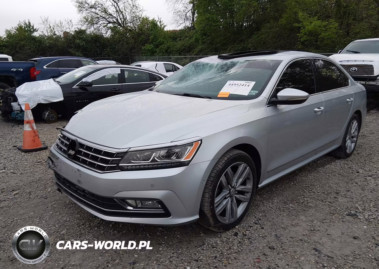 2017 Volkswagen Passat V6 Sel Premium VIN:1VWCM7A30HC060919 - 2