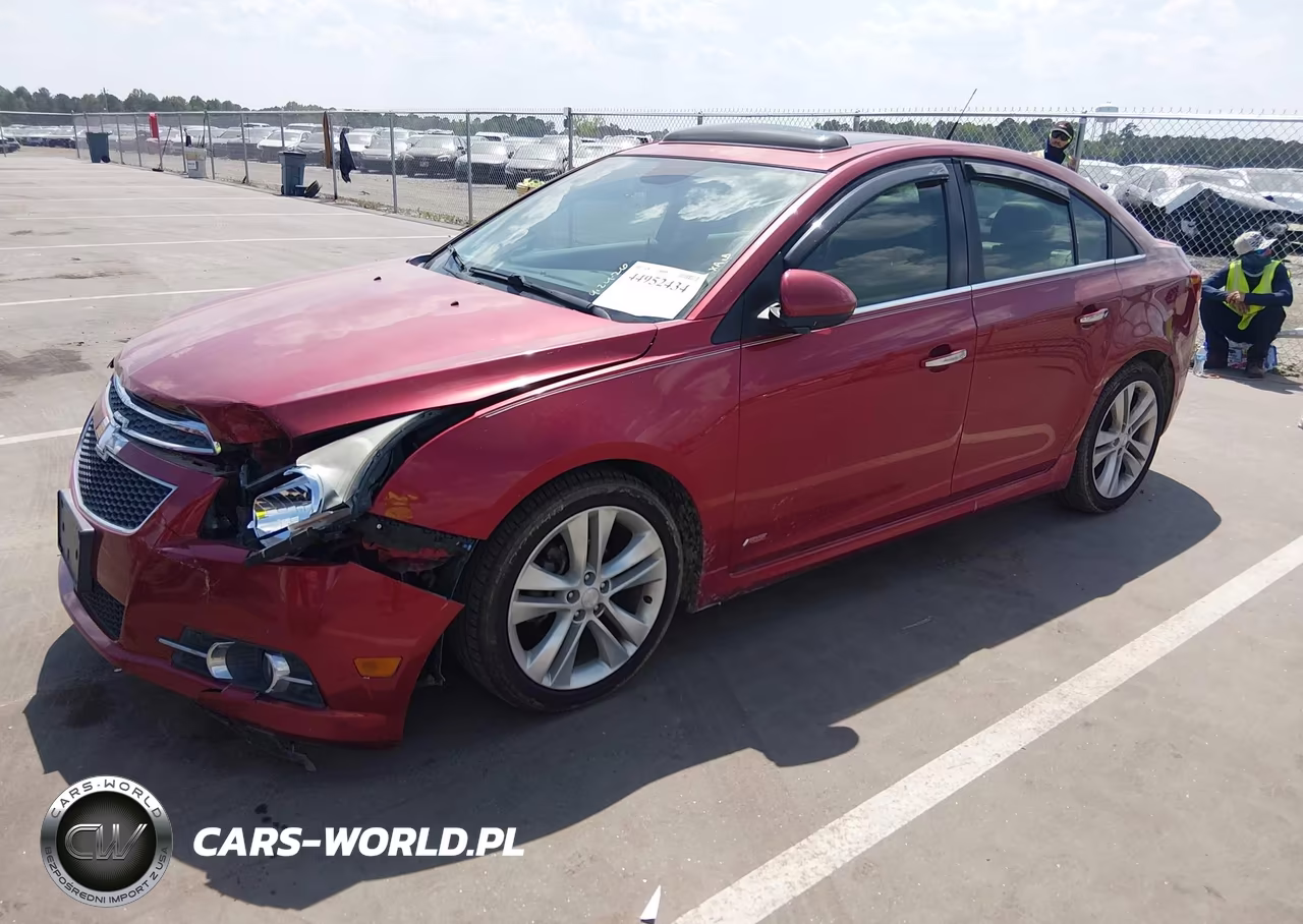 2013 Chevrolet Cruze Ltz VIN:1G1PG5SB6D7111390 - 2