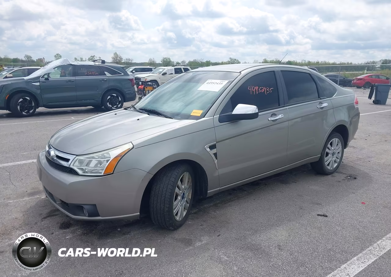 2008 Ford Focus Se-Ses VIN:1FAHP35N58W162676 - 2