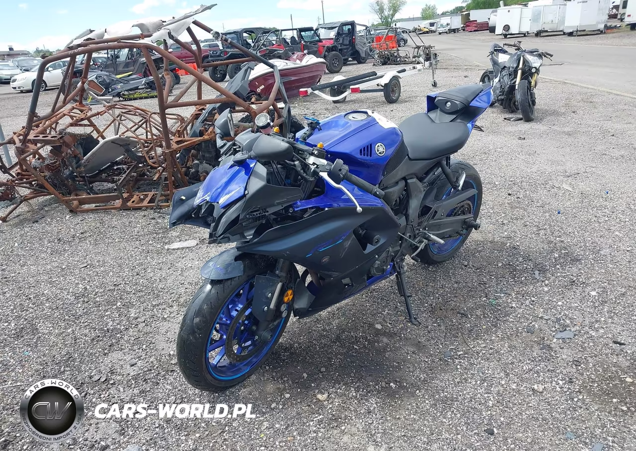 2023 Yamaha Yzfr7 VIN:JYARM38E9PA007171 - 2