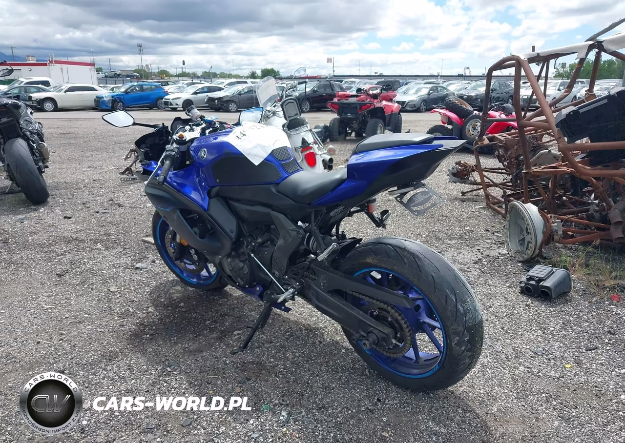 2023 Yamaha Yzfr7 VIN:JYARM38E9PA007171 - 3