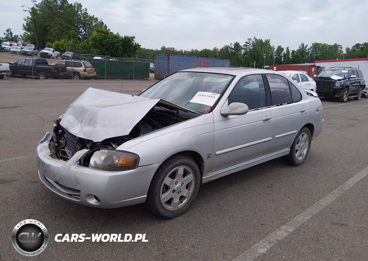 2006 Nissan Sentra Se-R VIN:3N1AB51D76L555913 - 2