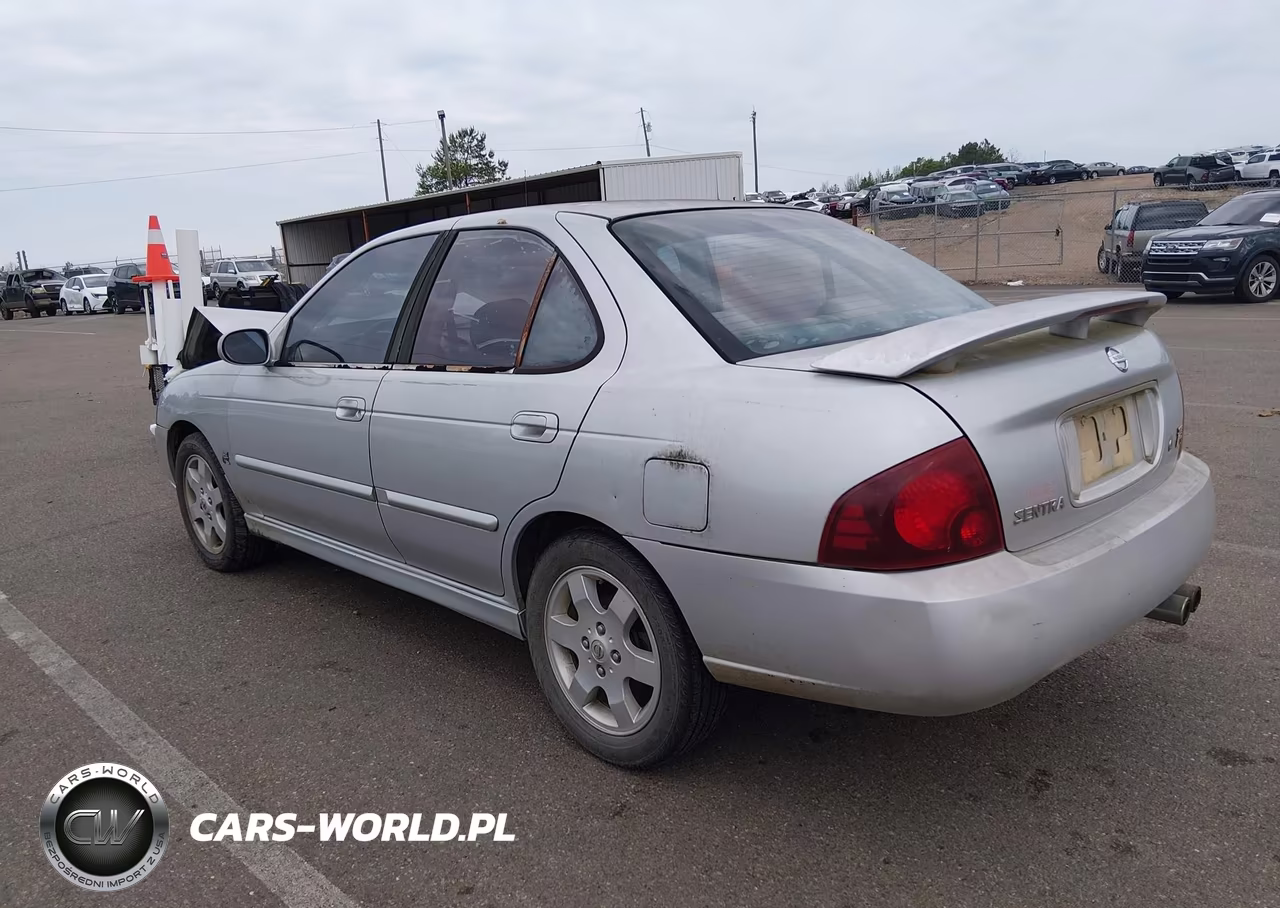 2006 Nissan Sentra Se-R VIN:3N1AB51D76L555913 - 3
