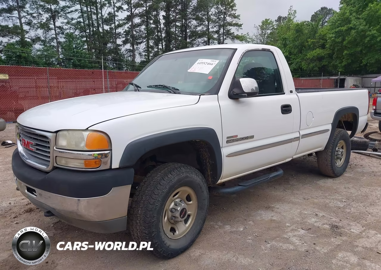 2001 GMC Sierra 2500Hd Sle VIN:1GTHC24111E211401 - 2
