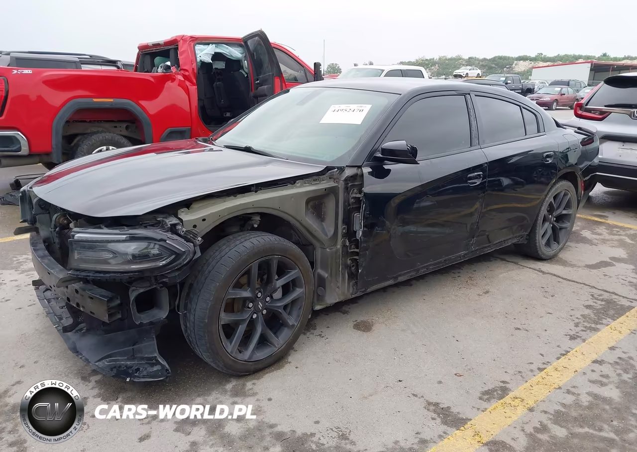 2021 Dodge Charger Sxt Rwd VIN:2C3CDXBG2MH605888 - 2