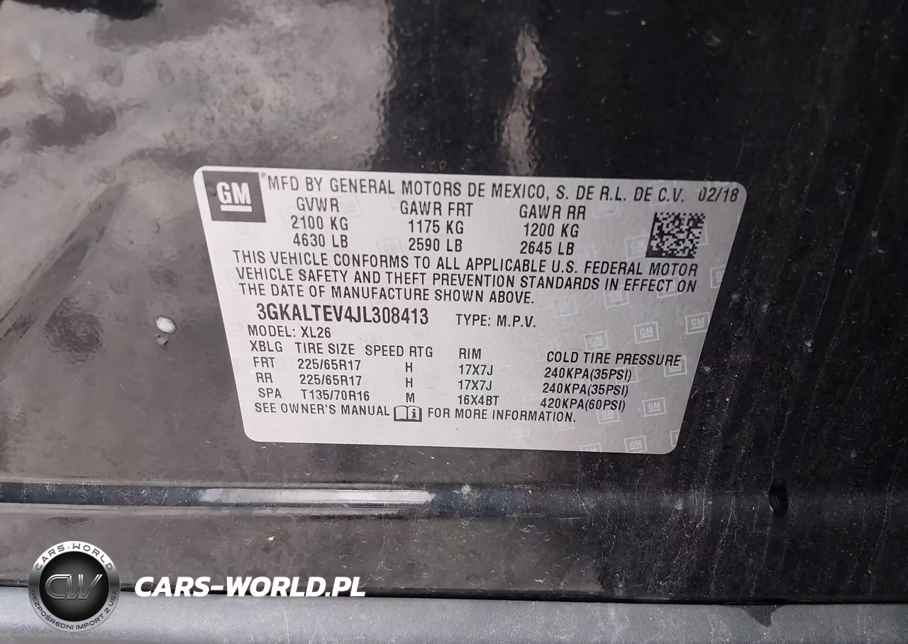 2018 GMC Terrain Sle VIN:3GKALTEV4JL308413 - 9