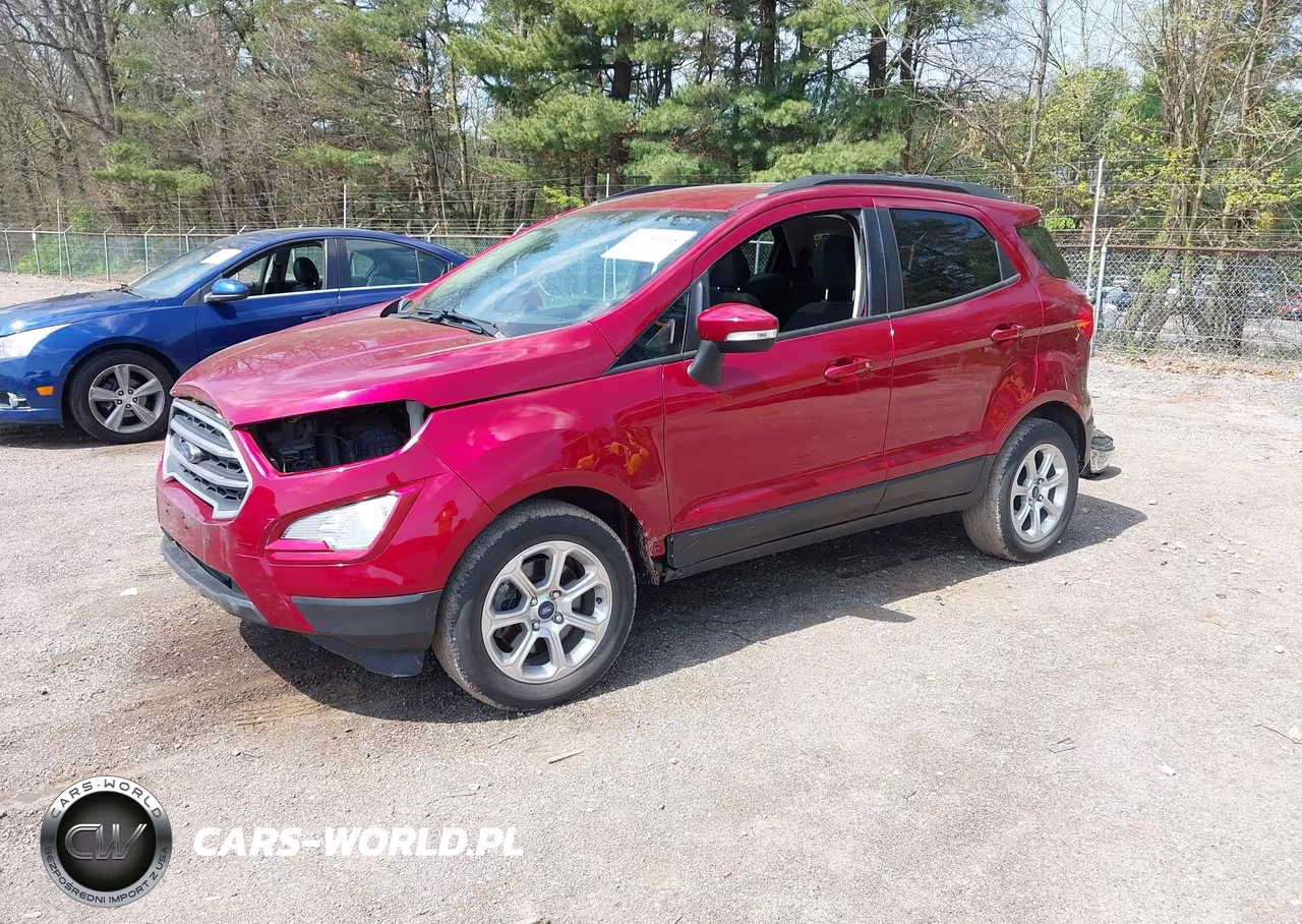 2020 Ford Ecosport Se VIN:MAJ3S2GE1LC318660 - 2